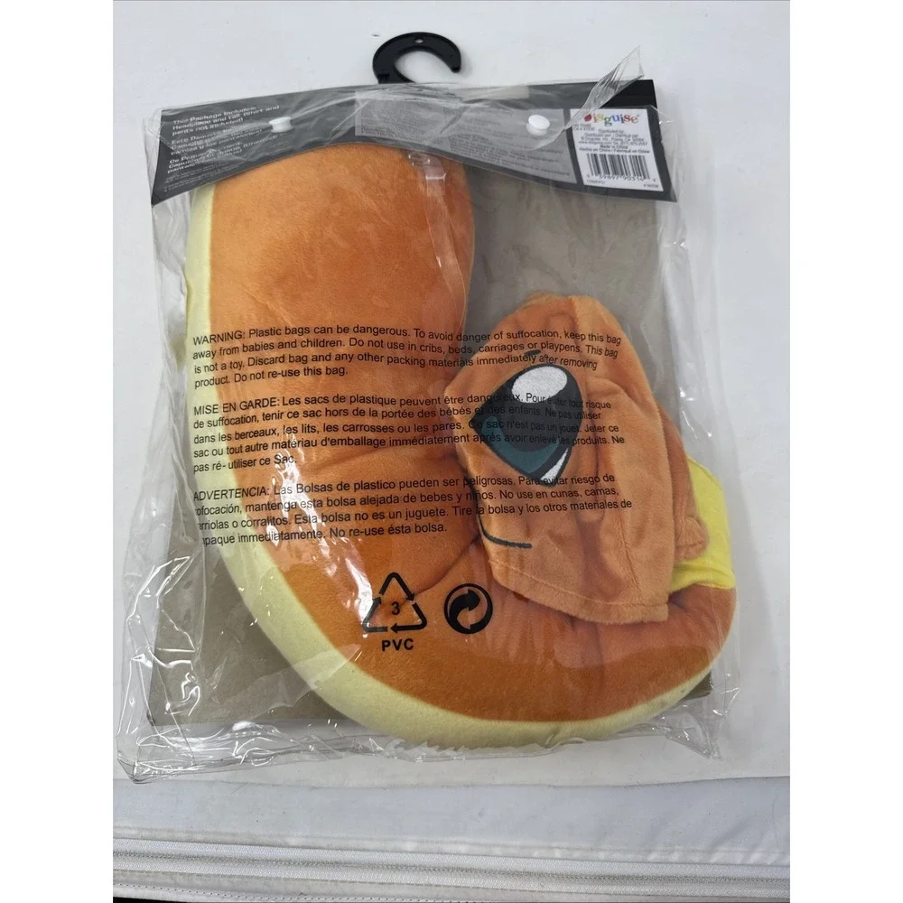 Pokemon Charmander Costume Accessory Kit | 14+ Halloween Charizard Orange Yellow